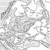 Baltų pėdsakai bronzos amžiais archeologės Marijos Gimbutienės žemėlapyje