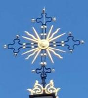 Vilniaus misionierių vienuolyno Viešpaties dangun žengimo bažnyčios pagrindinis lietuviškas kryžius