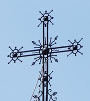 Šv. Jurgio lietuviškas kryžius Kauno Santakoje