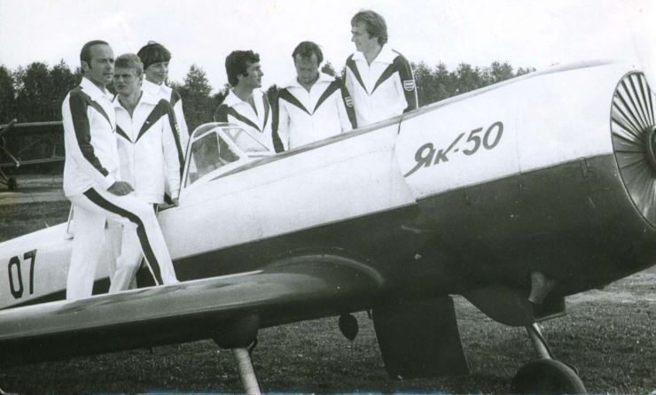 Lietuviai lakūnai - TSRS lėktuvų akrobatikos čempionai 1979 m.