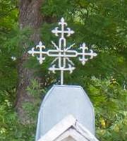 Gelvonių koplyčios lietuviškas kryžius